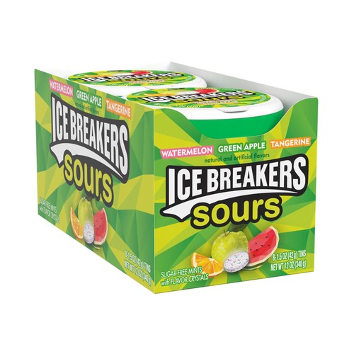 Ice breakers sours assorted - breakers,