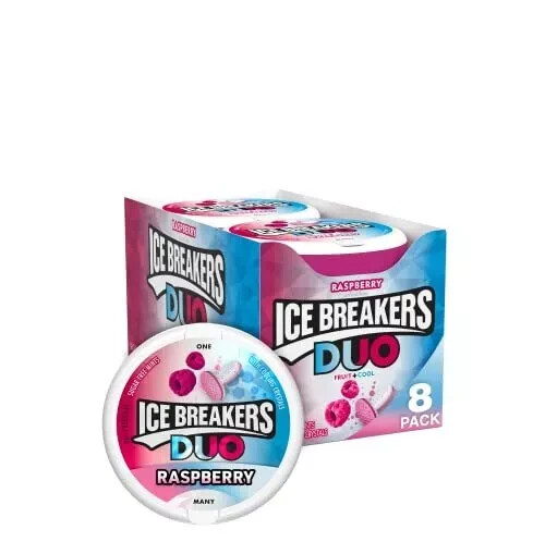 Ice breakers duo raspberry - breakers,