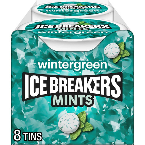 Ice breakers wintergreen sugar - ice,