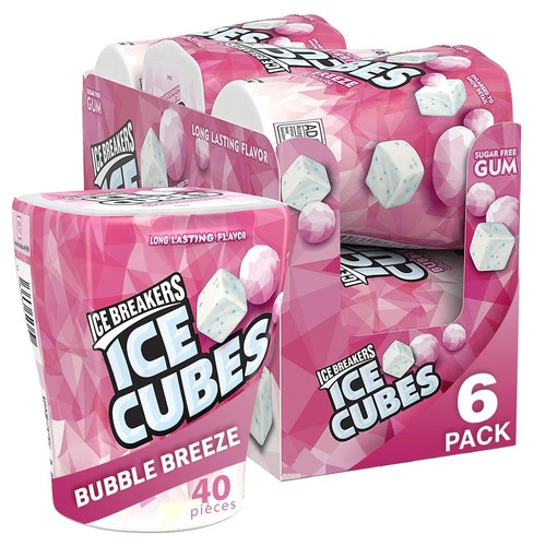 Ice breakers cubes sugar - ice,