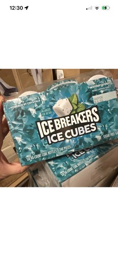 Pack breakers ice cubes - of, 6